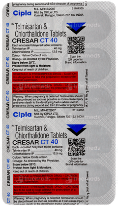 Cresar Ct 40 Tablet 10 Cresar Ct 40 Tablet 10